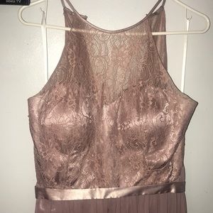 Beautiful lace halter Gown/prom dress